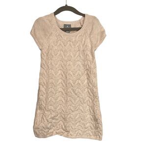 𝅺BABY Gap Cable Knit Cream Dress